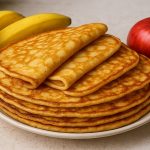 ¡Estos Panqueques de Banana, Avena y Manzana te van a encantar!