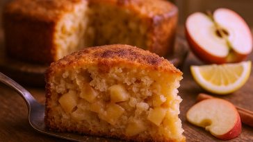 ¡Torta de Manzana que se Derrite en la Boca! Delicia Casera, Fácil y Perfecta para Cualquier Momento